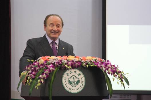 【岭南学院】诺贝尔经济学奖获得者罗伯特.莫顿（Robert C. Merton）做客 “逸仙名家论坛”